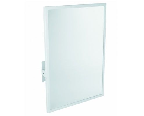 Mediclinics dönthető tükör acél kerettel 700 x 500 mm fehér