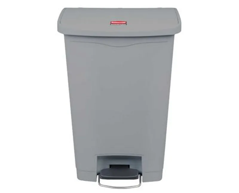 Rubbermaid Step On keskeny pedálos szemetes kuka 50 l szürke