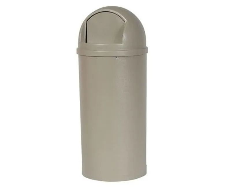 Rubbermaid Marshal billenőfedeles szemetes UV védelemmel bézs 56,8 l