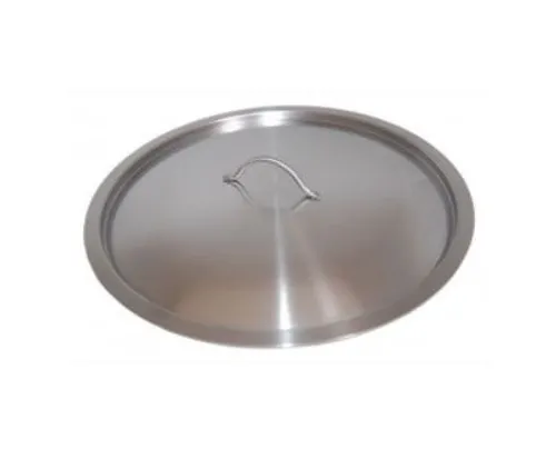 Fedő átm. 35 cm, rozsdamentes acél, matt