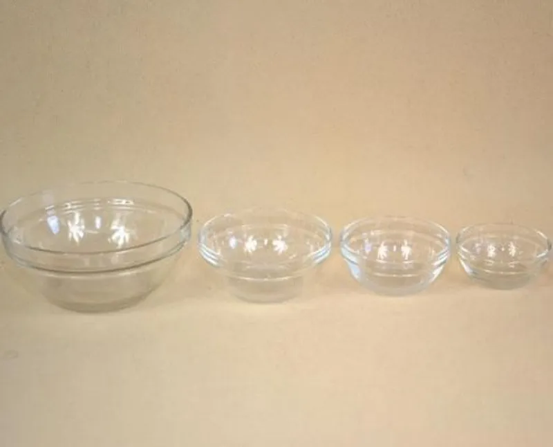 Empilable üveg tálka 9 cm