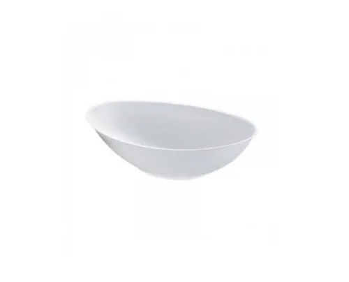 China cukornád Gondola ovális tálka fehér 240 x 145 x 63 mm 1000 ml
