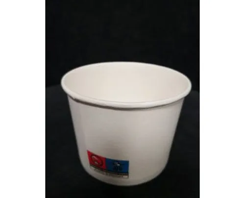 Papír fehér leveses tál 500 ml