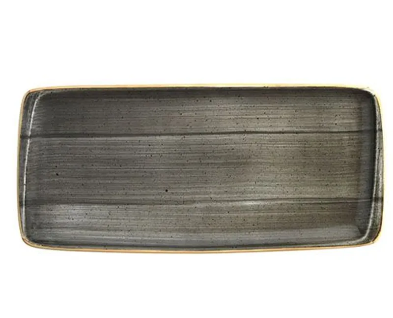 Bonna Space porcelán szögletes tál 34 x 16 cm