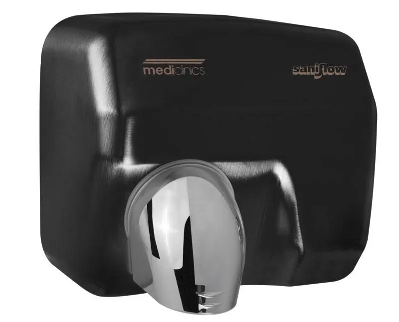 Mediclinics Saniflow automata kézszárító - fekete