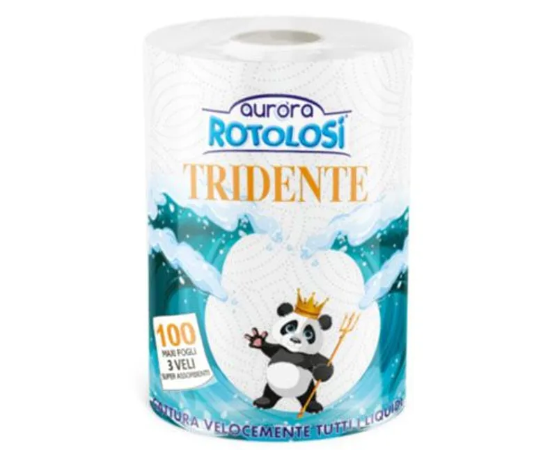Panda fehér háztartási papír kéztörlő 3 rétegű