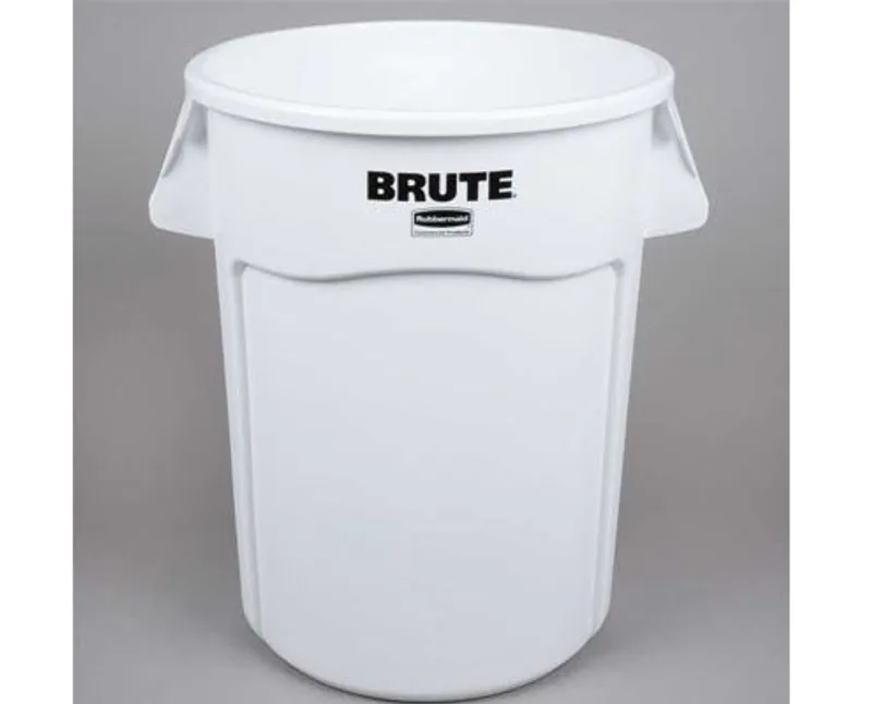 Rubbermaid Brute törhetetlen szemetes konténer, 166,5 l, fehér