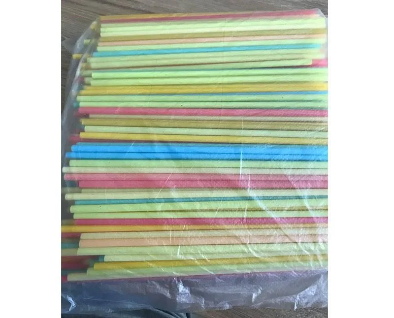 Vilhemp környezetbarát többször használatos szívószál 23 cm x 6 mm vegyes színekben