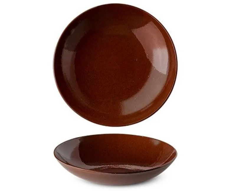 Lifestyle Cocoa porcelán perem nélküli mélytányér 26 cm