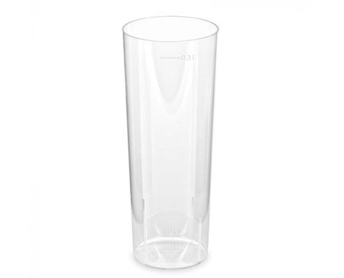 Műanyag Long Drink pohár 3 dl