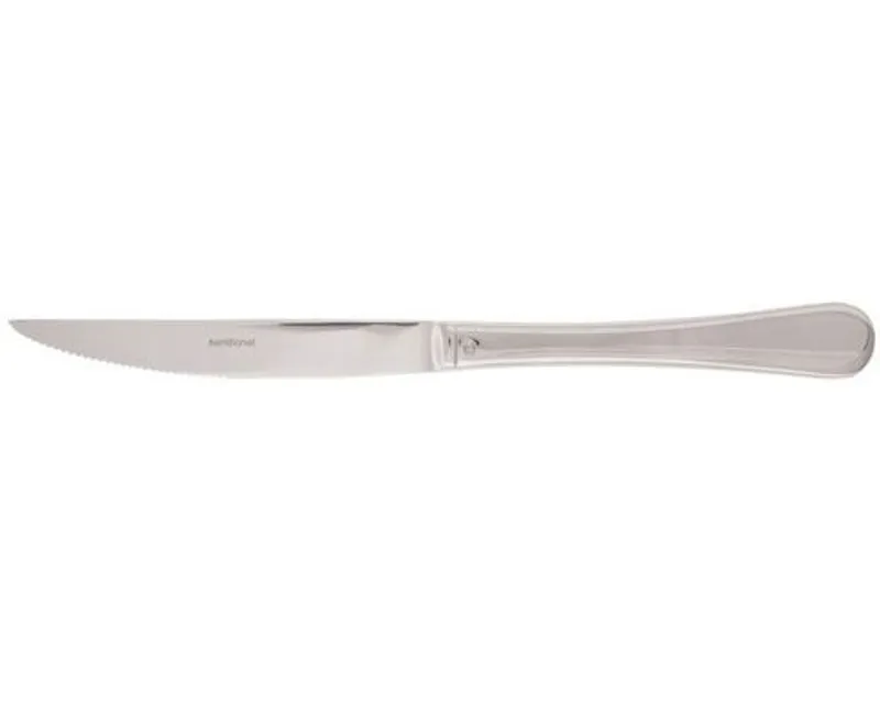 Symbol steak kés 22,9 cm, rozsdamentes acél, ezüstözött üreges nyél orfévre
