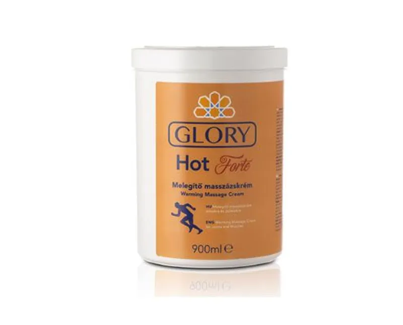 Glory Hot Forte melegítő masszázskrém 900 ml
