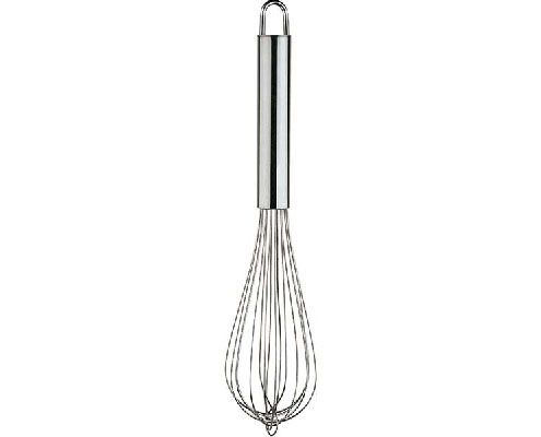 Rozsdamentes acél 8 szálas habverő 38 cm-es