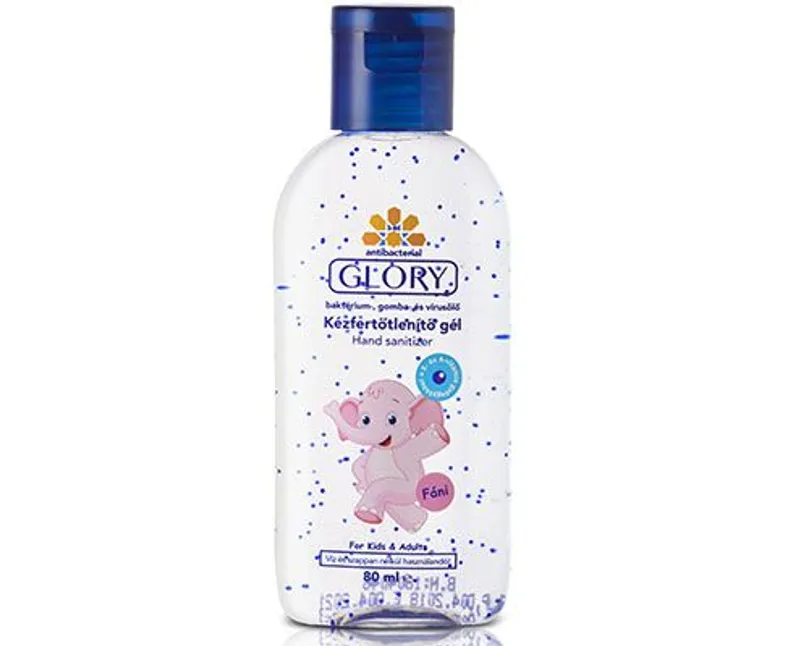 Glory kézfertőtlenítő gél Kids Fáni 80 ml