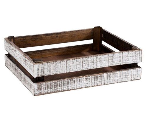 Gyümölcstartó láda Superbox Vintage GN 1/2 35 x 29 x 10,5 cm fenyőfa