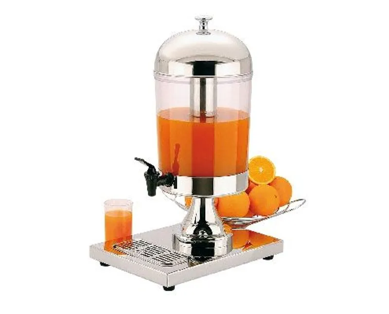 Juice adagoló "Inox Star" 36 x 26 x 55 cm, 8 l, SAN tartállyal