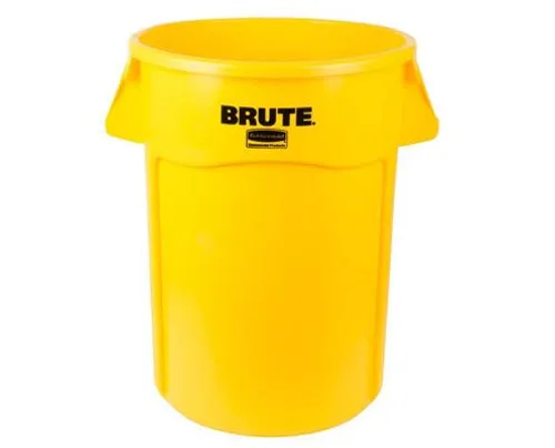 Rubbermaid Brute törhetetlen szemetes konténer, 166,5 l, sárga