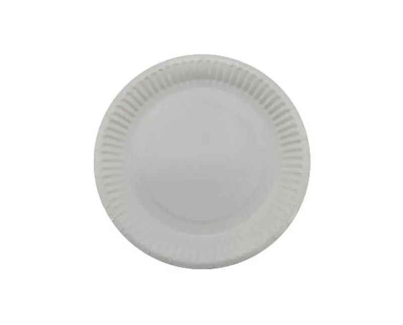 Papírtányér fehér 18 cm