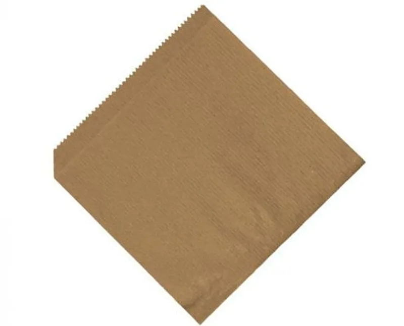 Pita-hamburger papír tasak barna 16 x 16 cm