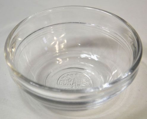Temperált üvegtál P4 Lys Empilable Duralex 70 ml