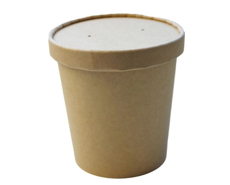 Soup To Go "KING" kraft tető 115 mm