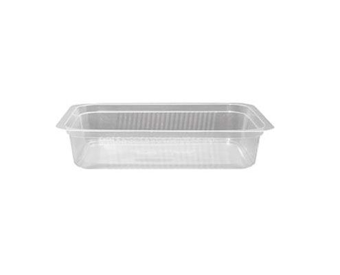 Top tál - fóliázható - 650 ml PP víztiszta 190 x 137 x 38 mm (Ilip)
