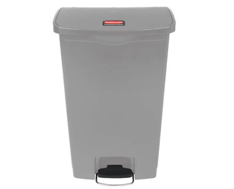 Rubbermaid Step On keskeny pedálos szemetes kuka 68 l szürke