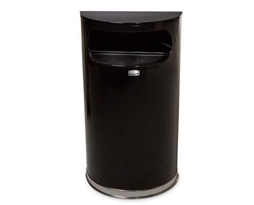 Rubbermaid design szemetes kuka, félkör alakú, 34 l