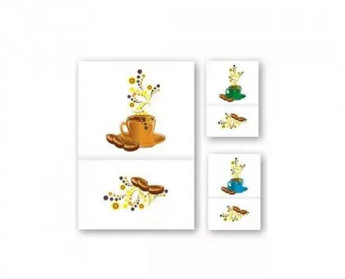 Bár- és fagyis szalvéta - Caffe Corretto 1 rétegű 17 x 17 cm