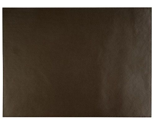 Műbőr barna tányéralátét 45 x 32,5 cm