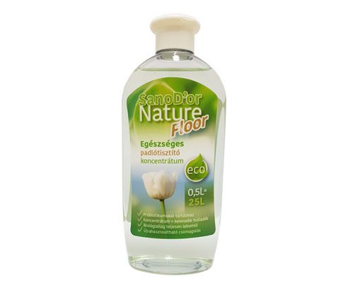 SanoD’or Nature Floor Környezetbarát padlótisztító koncentrátum 0,5 liter