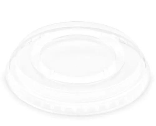 Műanyag lapos pohártető 95 mm