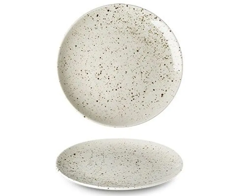 Lifestyle Natural porcelán lapostányér 24 cm