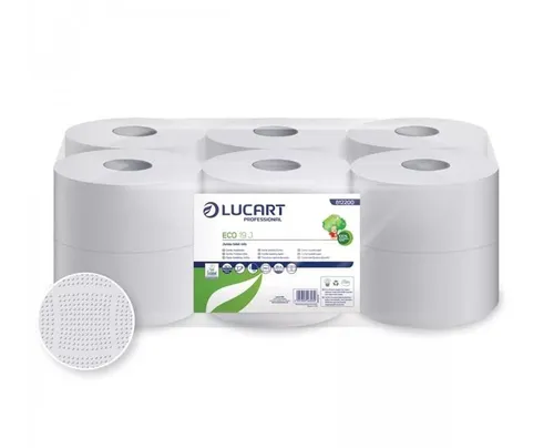Lucart Eco 19J toalettpapír 2 rétegű - recy - 120 m fehér