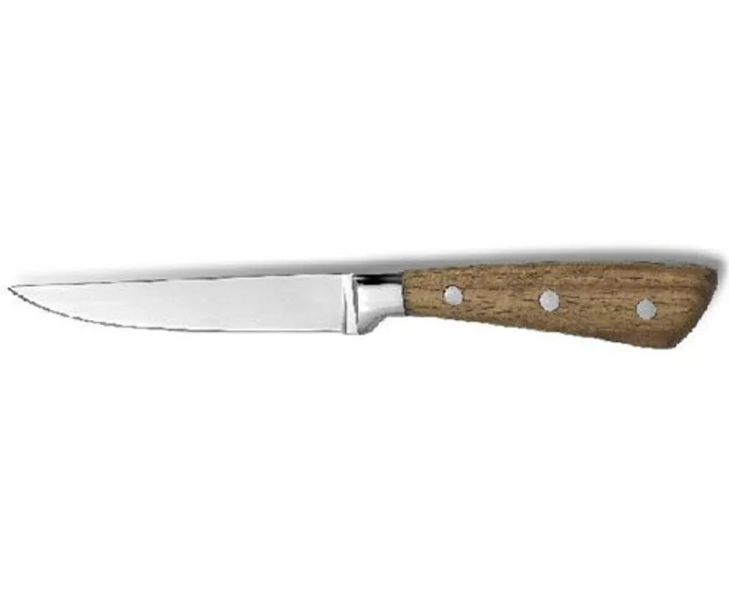 Montblanc steak kés rozsdamentes acél, fa nyéllel