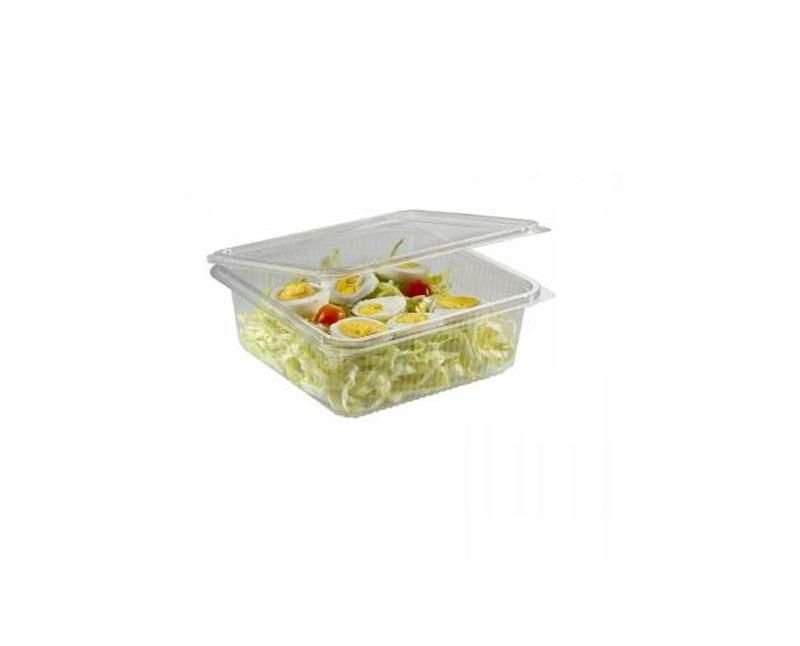 Egybefedeles szögletes doboz 182 x 142 x 70 mm 1000 ml PET - Hotform