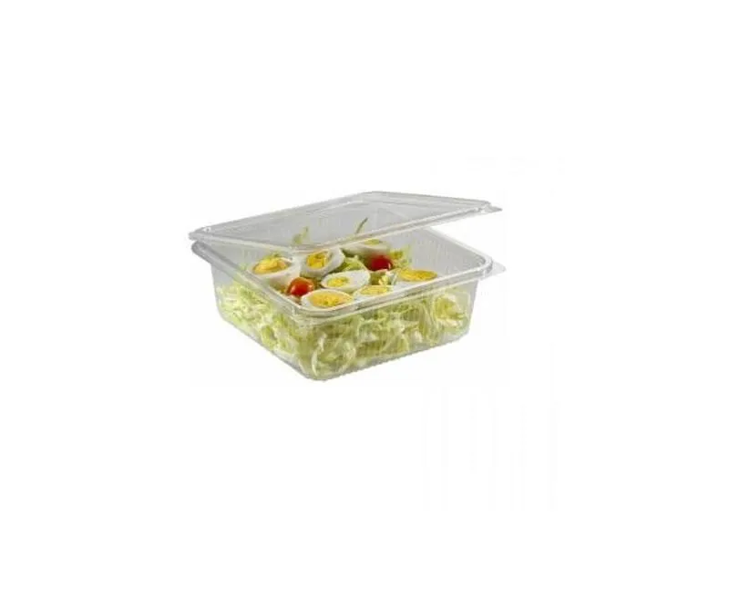 Egybefedeles szögletes doboz 182 x 142 x 70 mm 1000 ml PET - Hotform