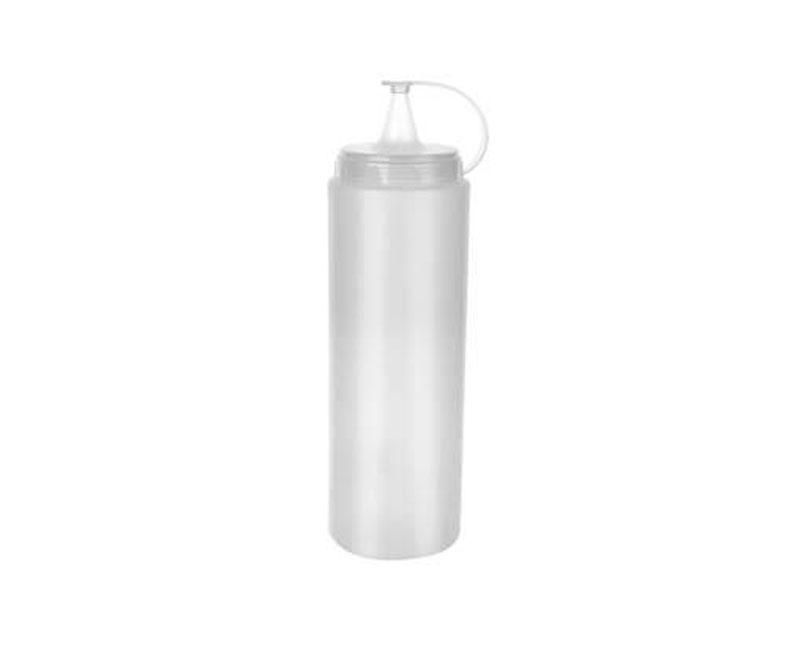 Titiz műanyag szószos flakon 1000 ml fehér-natúr