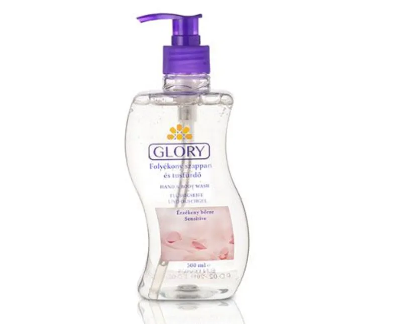 Glory folyékony szappan és tusfürdő Sensitive 500 ml