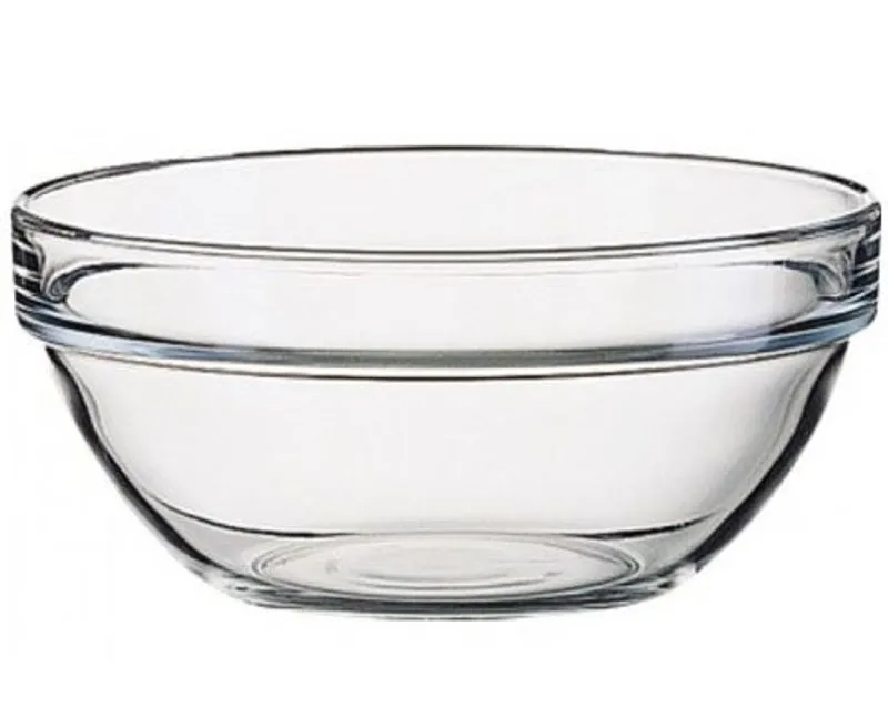 Chef’s empilable tál üveg egymásba helyezhető 20 cm-es 1,3 dl
