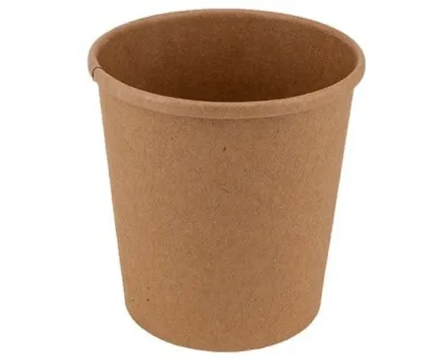 Leveses barna kraft papírtégely 750 ml 117 mm