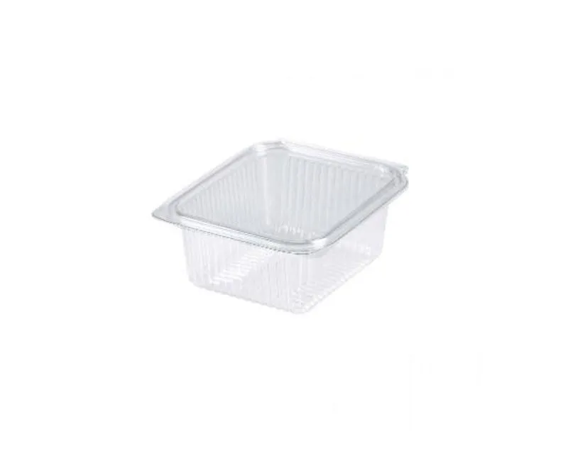 Egybefedeles szögletes doboz 142 x 120 x 60 mm 500 ml PET - Hotform