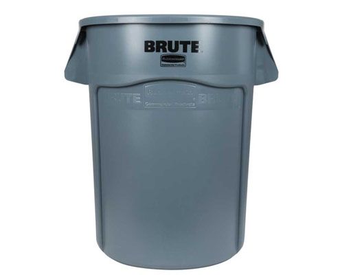 Rubbermaid Brute törhetetlen szemetes konténer, 166,5 l, szürke