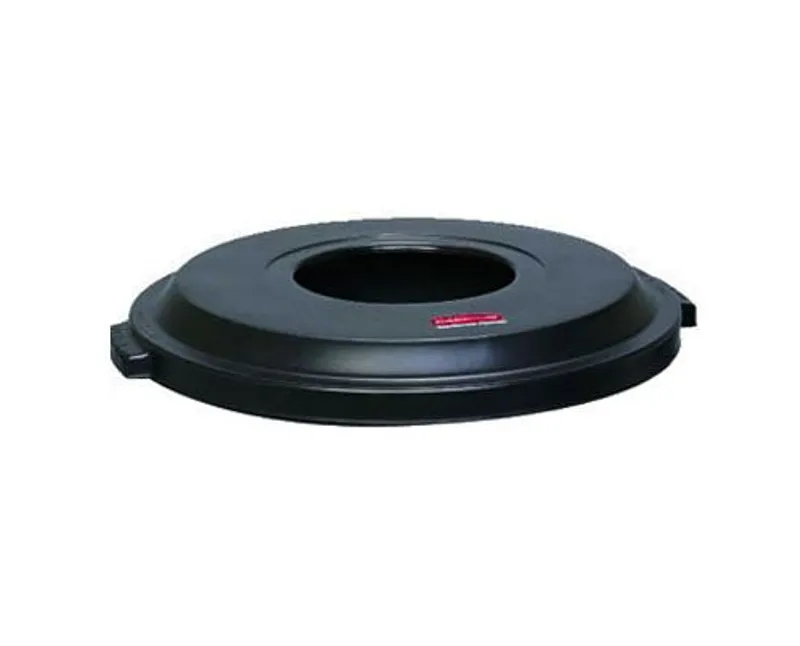 Rubbermaid fekete kukatető 121 literes szemeteshez