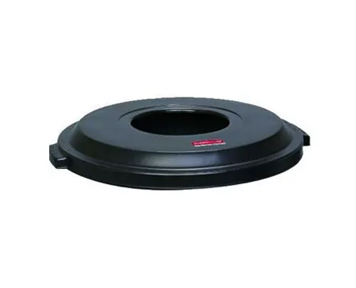 Rubbermaid fekete kukatető 121 literes szemeteshez