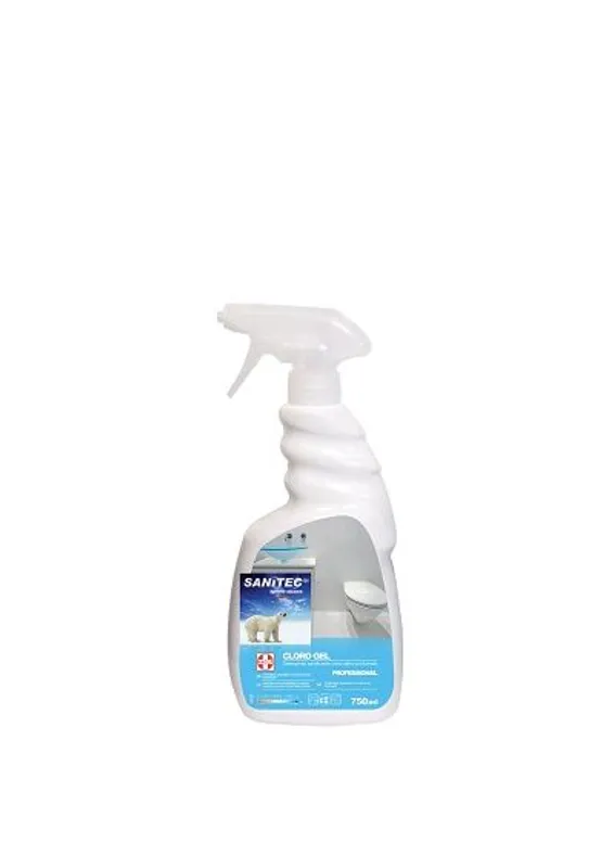 SANITEC CLORO GEL klóros felületfertőtlenítő 750 ml