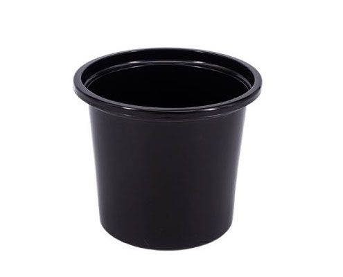 Öntetes tálka 100 ml fekete