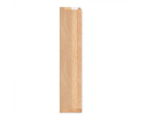 Bagettes barna papírzacskó 120 x 350 x 50 mm