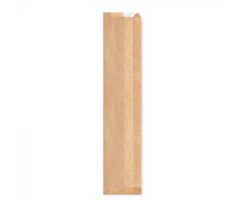 Bagettes barna papírzacskó 120 x 350 x 50 mm