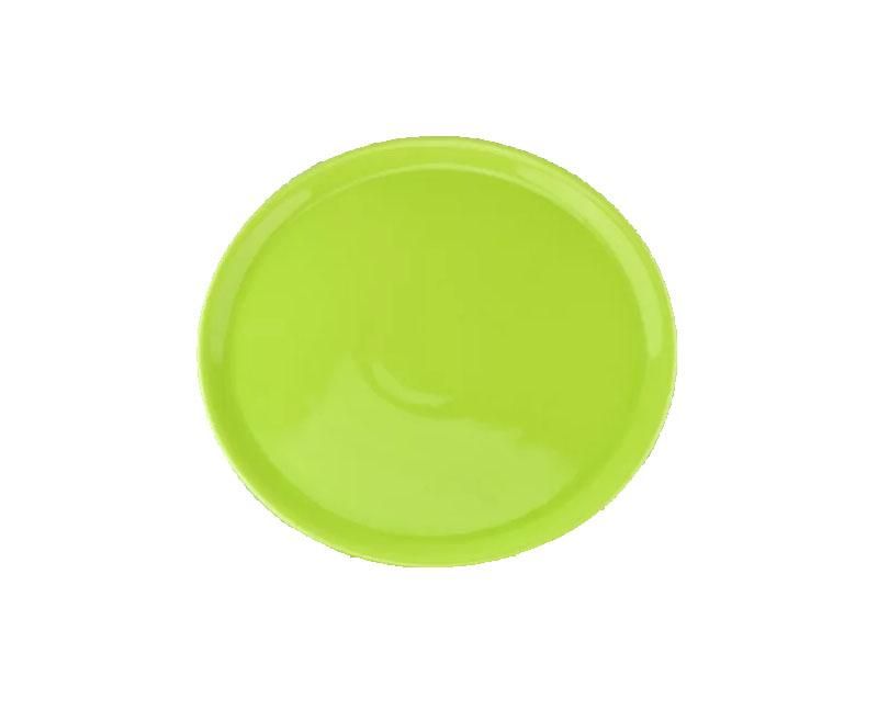 Porcelán pizzatányér 31 cm zöld